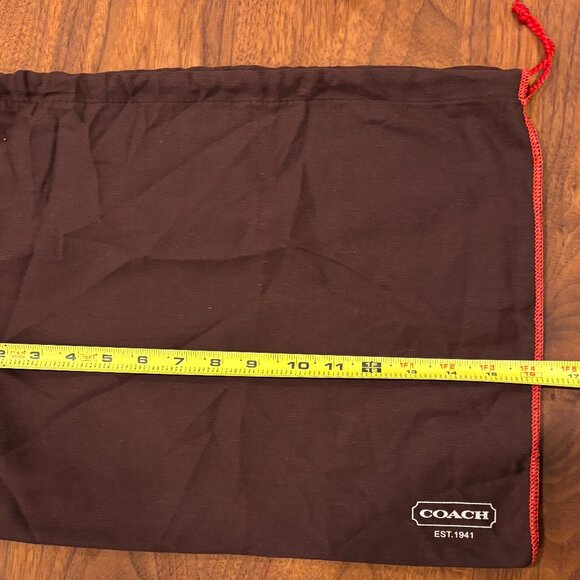 COACH Dust Bag - Brown - Medium - Picture 3 of 4